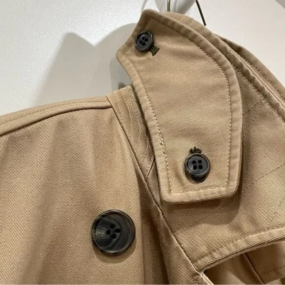 Ines de la Fressange Trenchcoat, Tan, Size XS